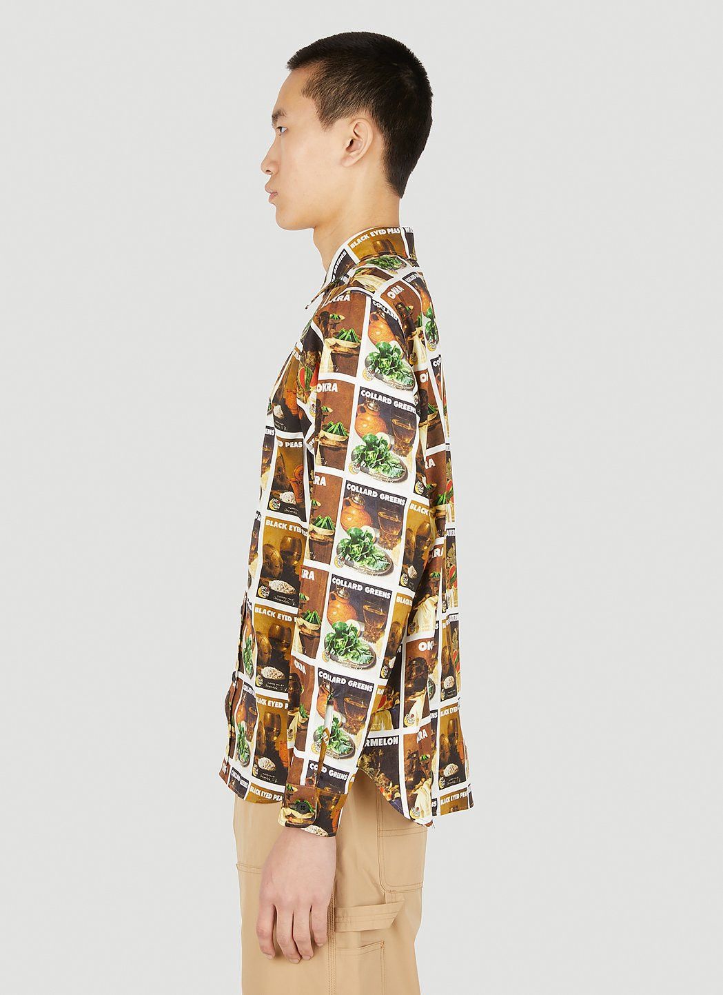 Sky High Farm Workwear x Denim Tears All Over Print Shirt Size US L / EU 52-54 / 3 - 3 Thumbnail