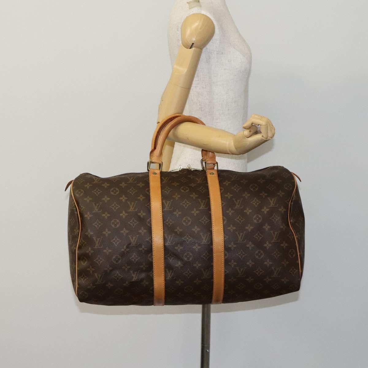 Louis Vuitton Louis Vuitton Keepall 50 travel Size ONE SIZE - 16 Thumbnail