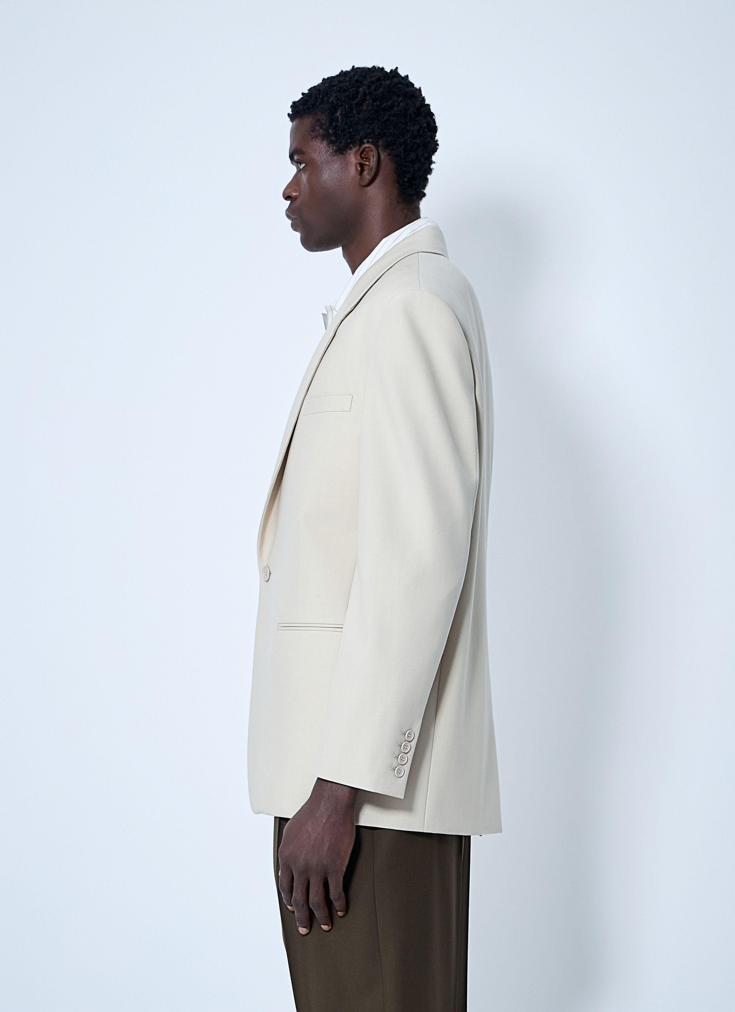 Saint Laurent Paris Yves Single-Breasted Blazer Size US M / EU 48-50 / 2 - 3 Thumbnail