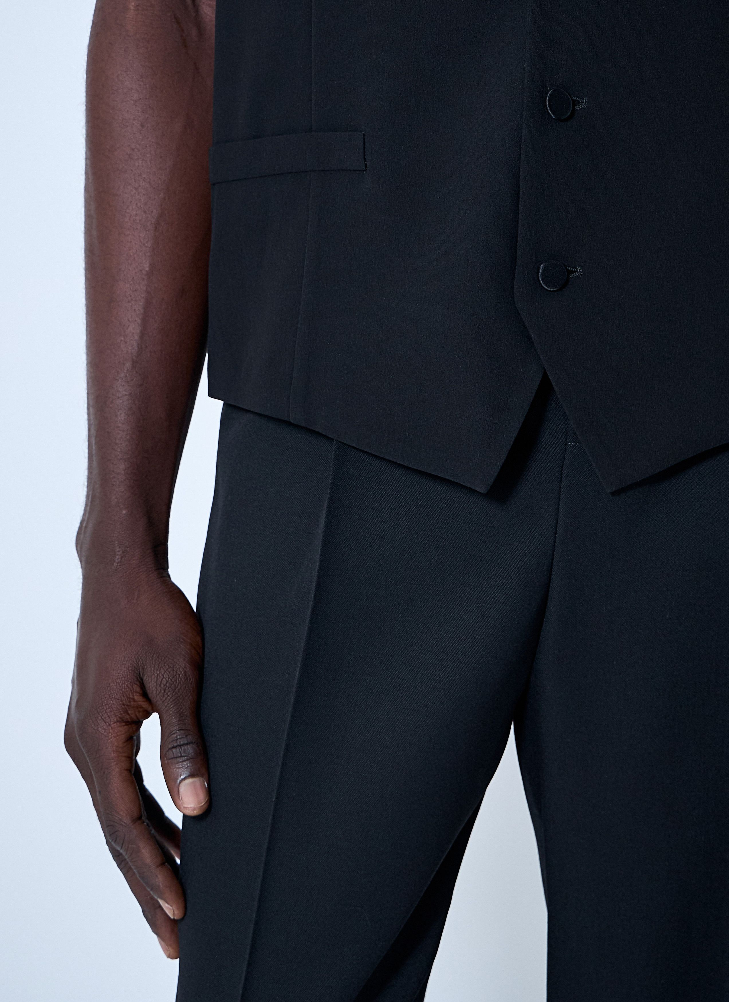 Saint Laurent Paris Silk Crepe Waistcoat Size US L / EU 52-54 / 3 - 5 Thumbnail