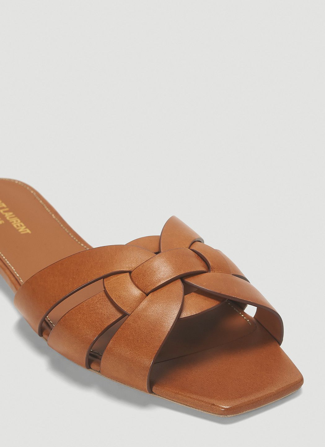 Saint Laurent Paris Tribute Sandals Size US 7 / IT 37 - 5 Thumbnail