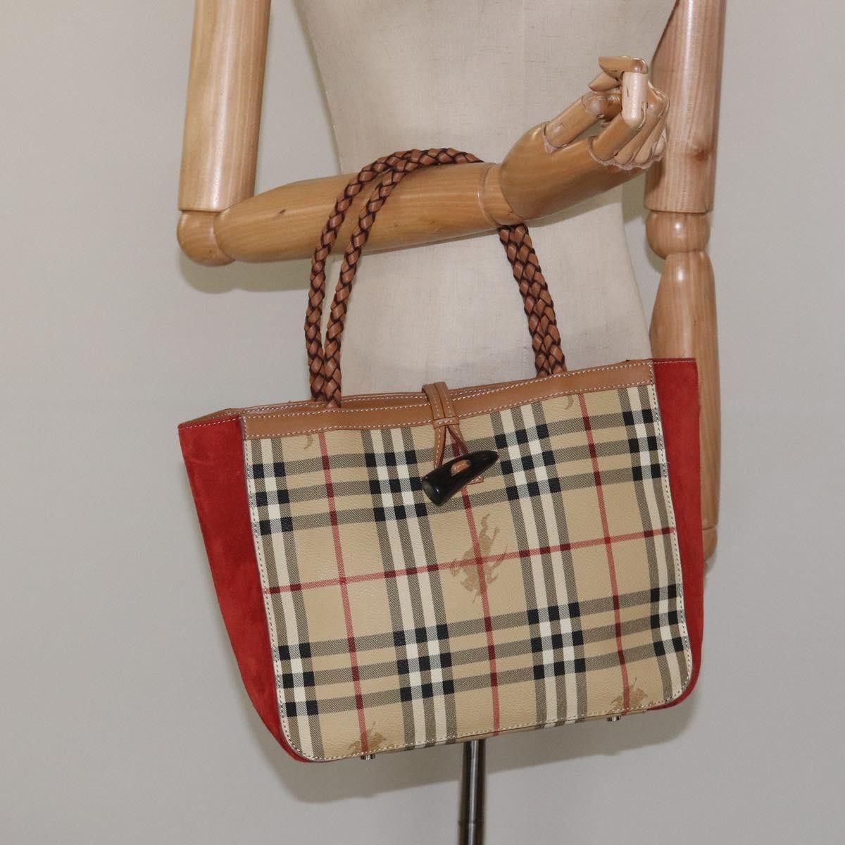 Burberry Burberry Nova Check handbag Size ONE SIZE - 15 Thumbnail