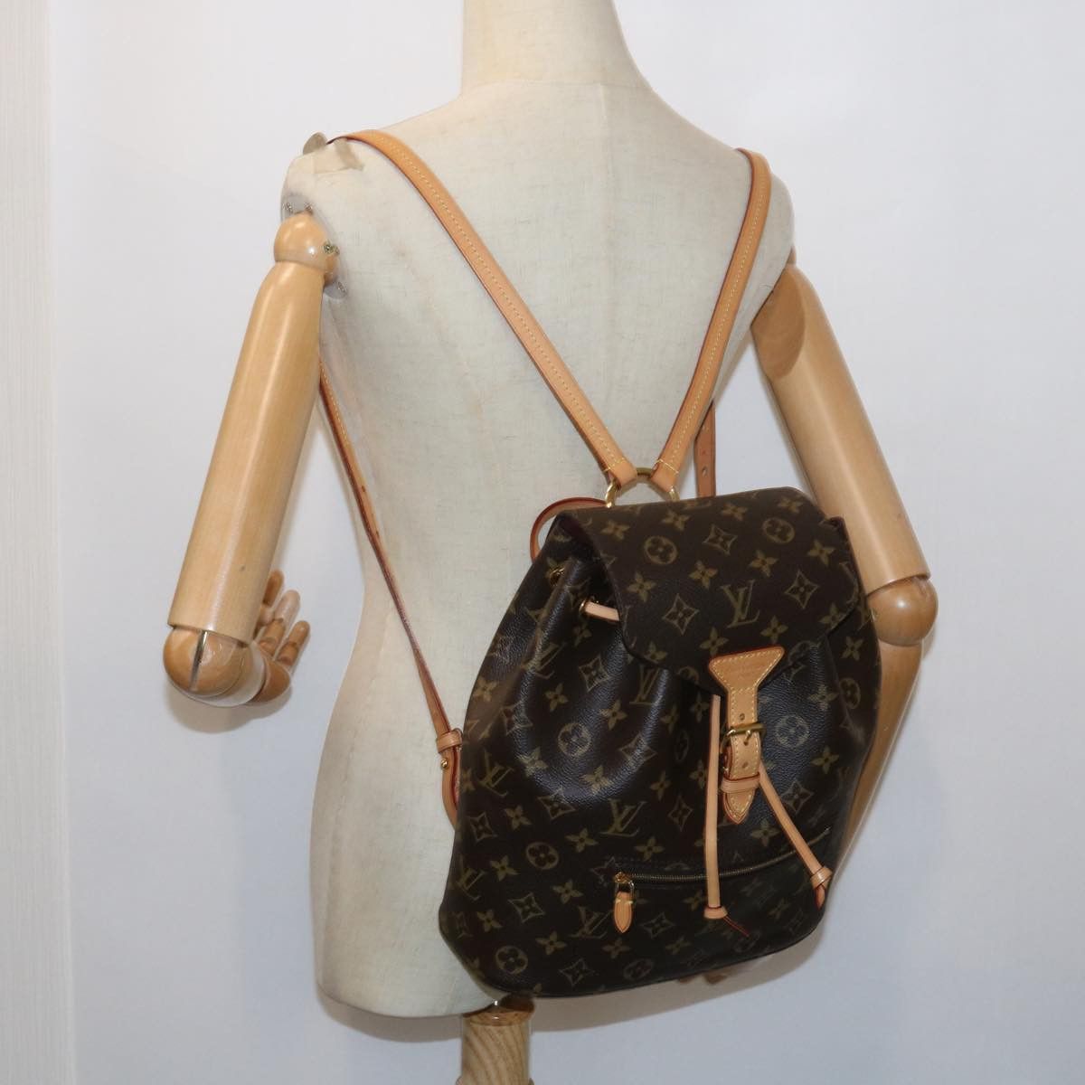 Louis Vuitton Louis Vuitton Montsouris backpack Size ONE SIZE - 7 Thumbnail