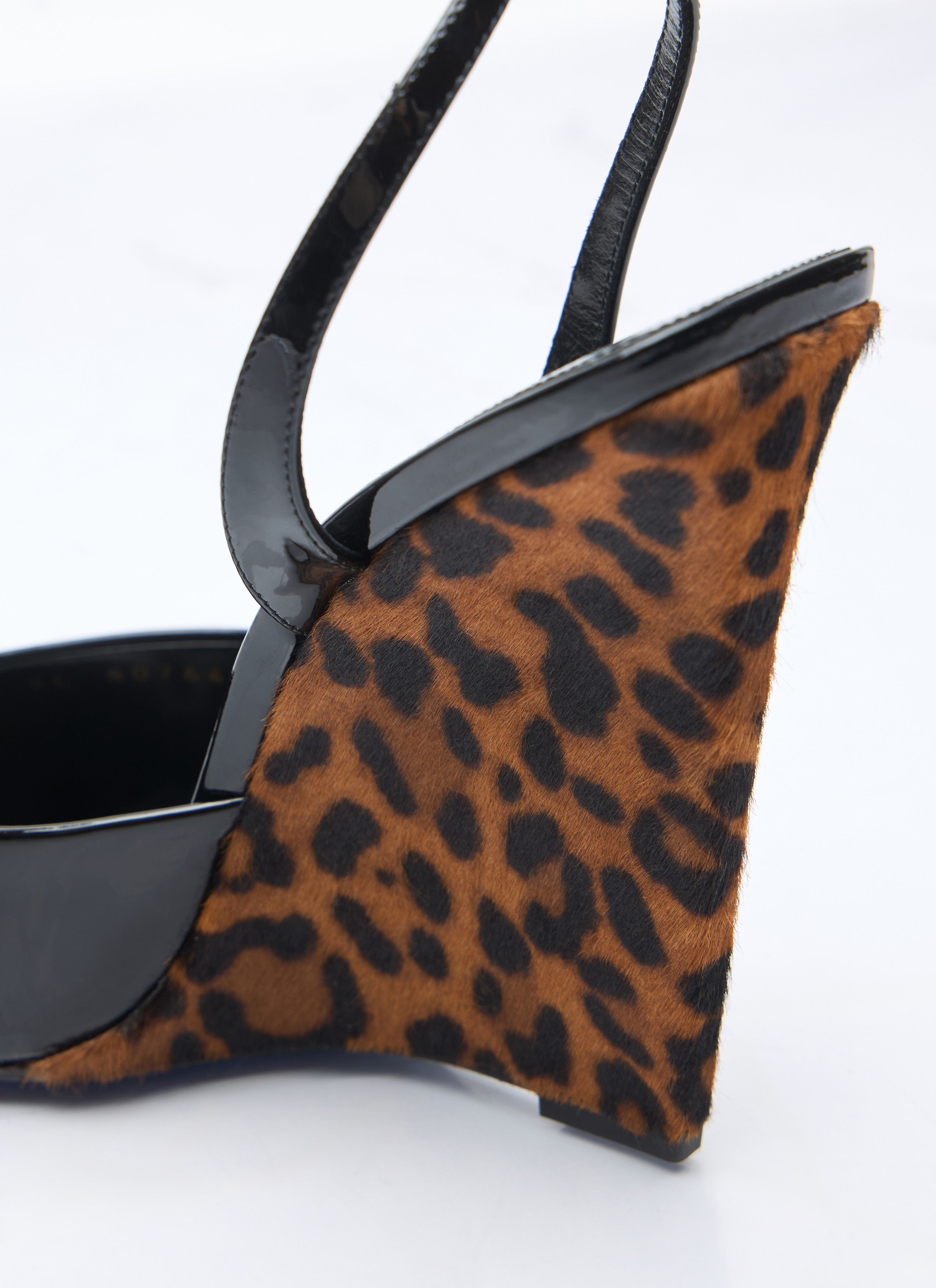 Saint Laurent Paris Le Scandale Wedges Size US 6 / IT 36 - 6 Thumbnail