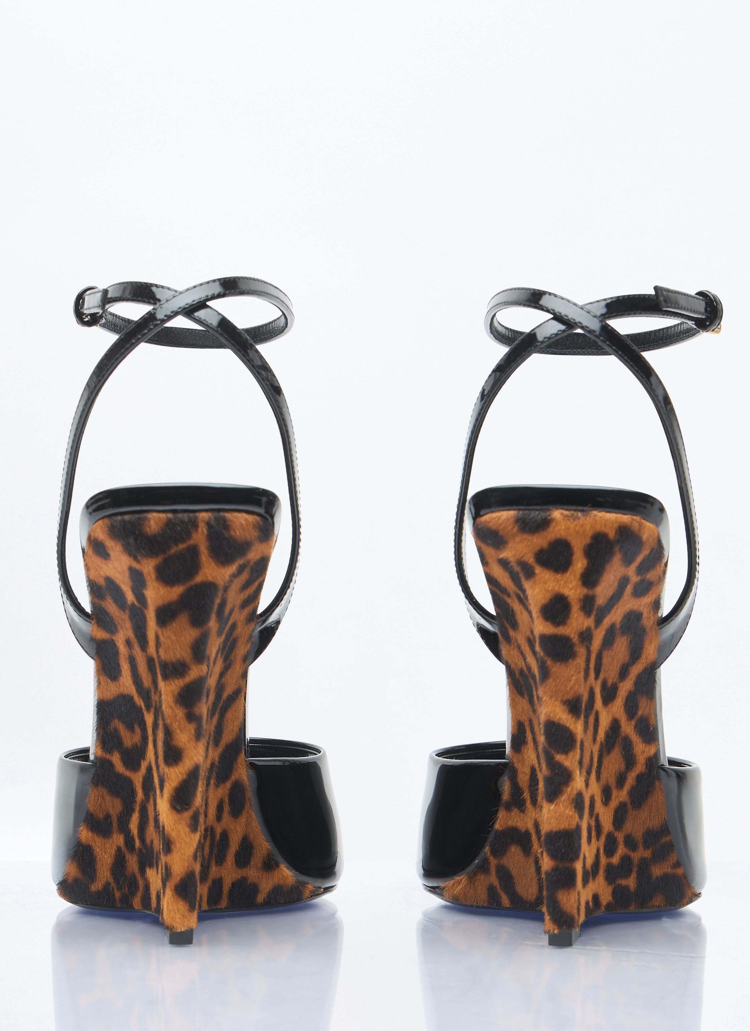 Saint Laurent Paris Le Scandale Wedges Size US 11 / IT 41 - 5 Thumbnail