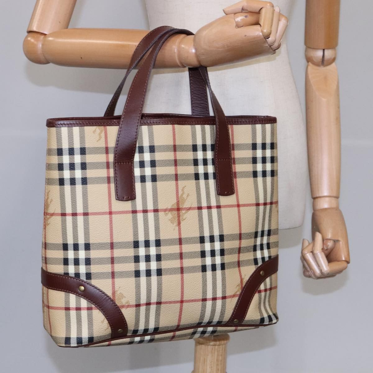 Burberry Burberry Haymarket tote Size ONE SIZE - 14 Thumbnail