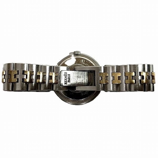 Hermes Hermes Hermes Profil Date SS×GP Metal Quartz Size ONE SIZE - 9 Thumbnail