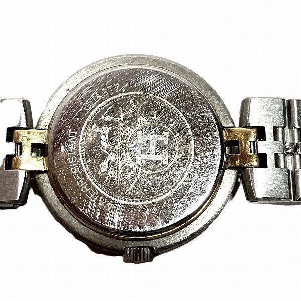 Hermes Hermes Hermes Profil Date SS×GP Metal Quartz Size ONE SIZE - 5 Thumbnail