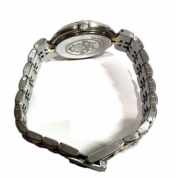 Hermes Hermes Hermes Profil Date SS×GP Metal Quartz Size ONE SIZE - 6 Thumbnail