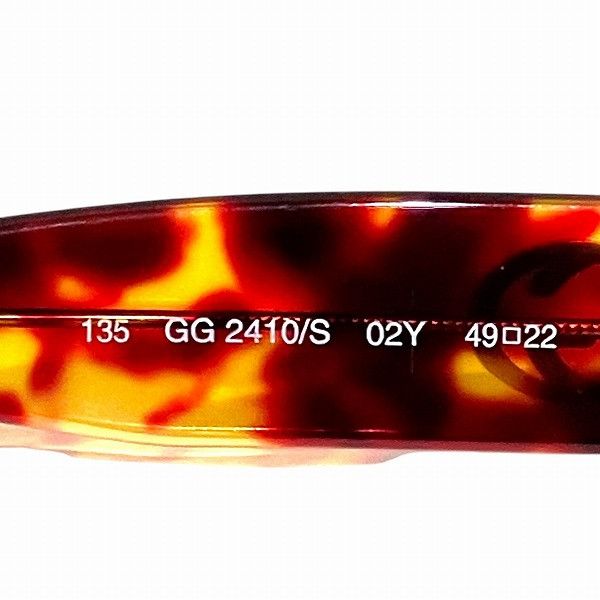 Gucci Gucci Gucci Sunglasses Plastic Sunglasses 2410/S Size ONE SIZE - 7 Thumbnail
