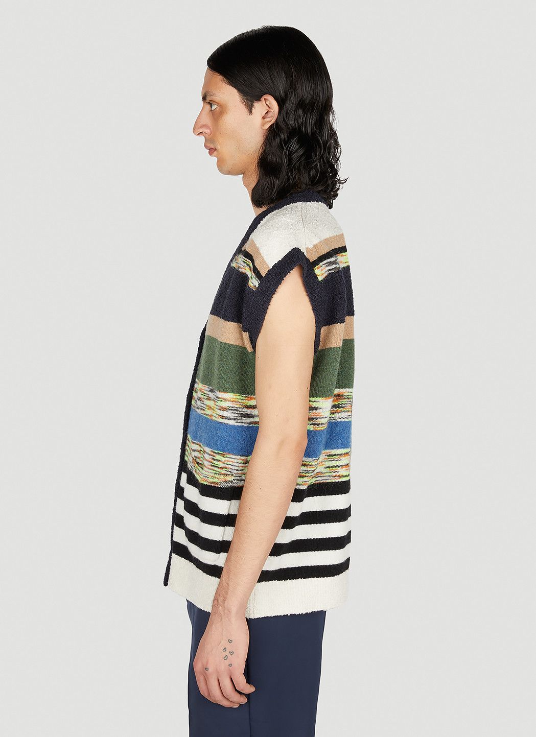 Soulland Alert And Fresh Sleeveless Cardigan Size XL / US 12-14 / IT 48-50 - 3 Thumbnail