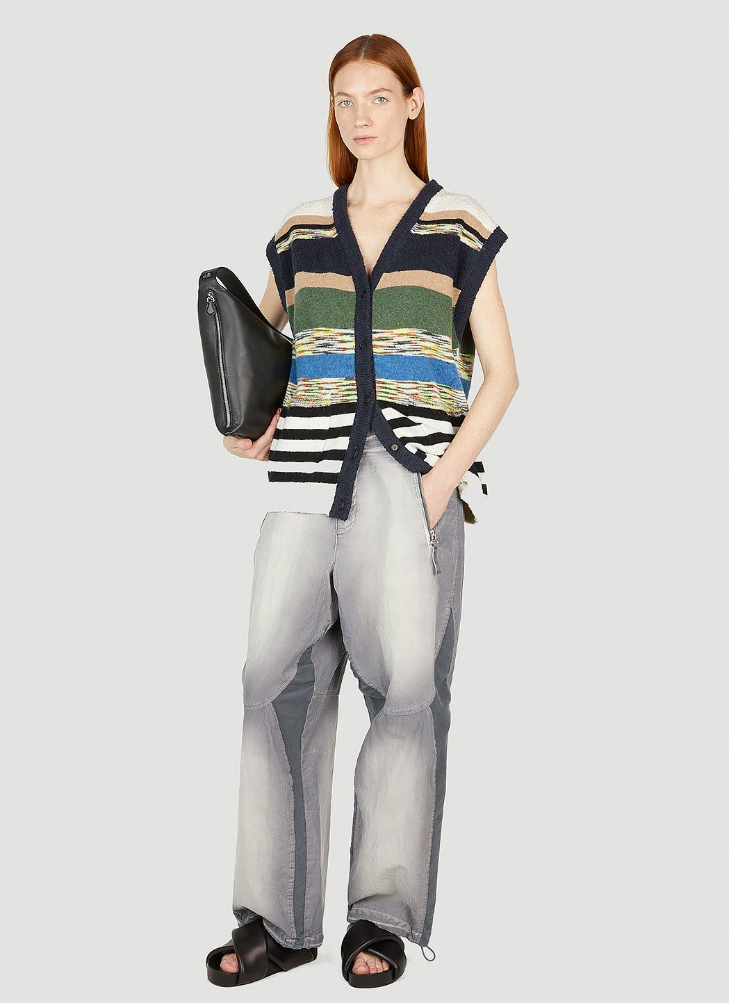 Soulland Alert And Fresh Sleeveless Cardigan Size US XL / EU 56 / 4 - 7 Thumbnail