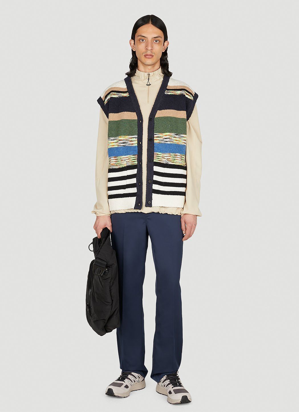 Soulland Alert And Fresh Sleeveless Cardigan Size US XL / EU 56 / 4 - 2 Thumbnail