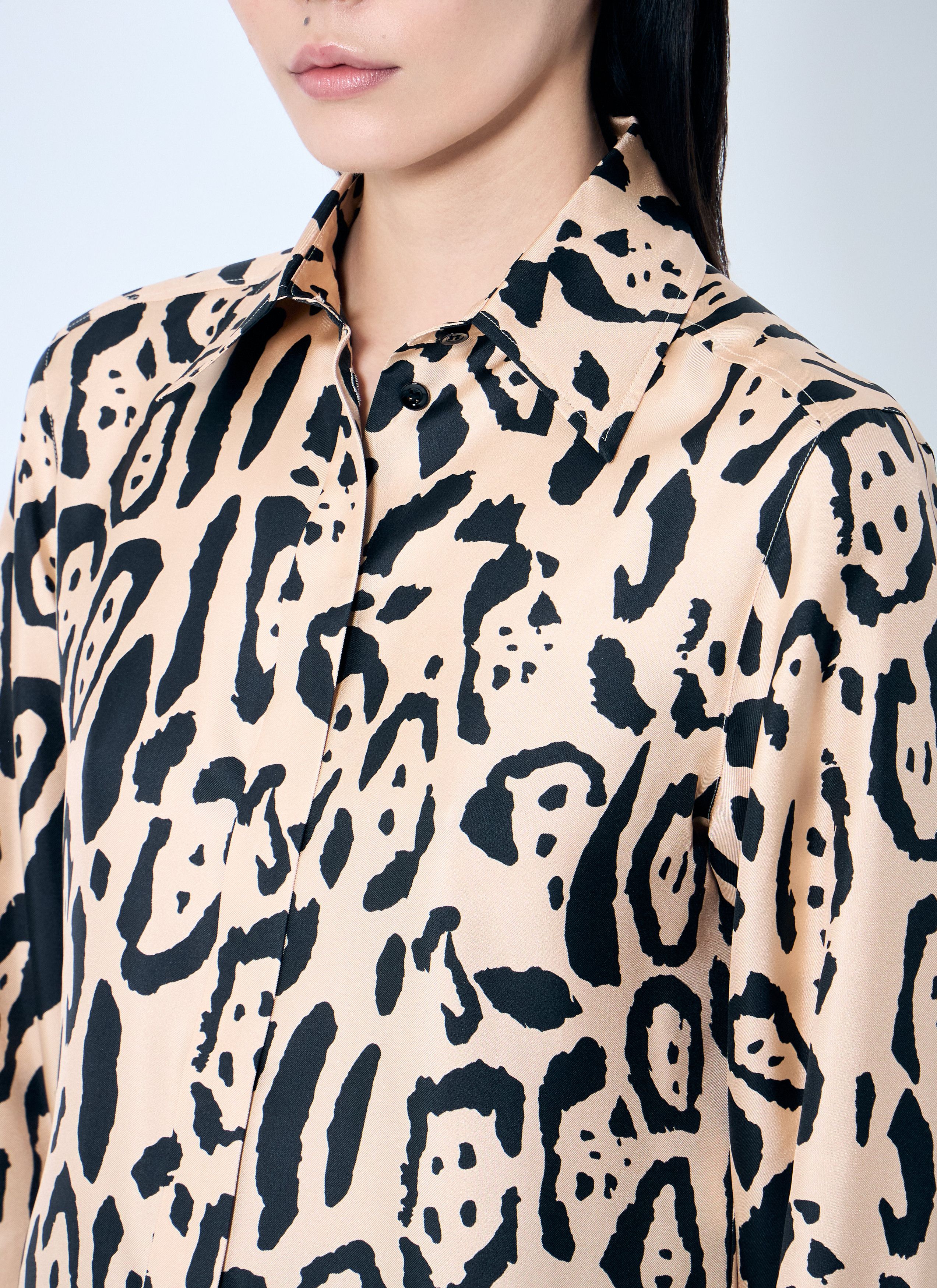 Sportmax Animal-Print Shirt Size M / US 6-8 / IT 42-44 - 5 Thumbnail