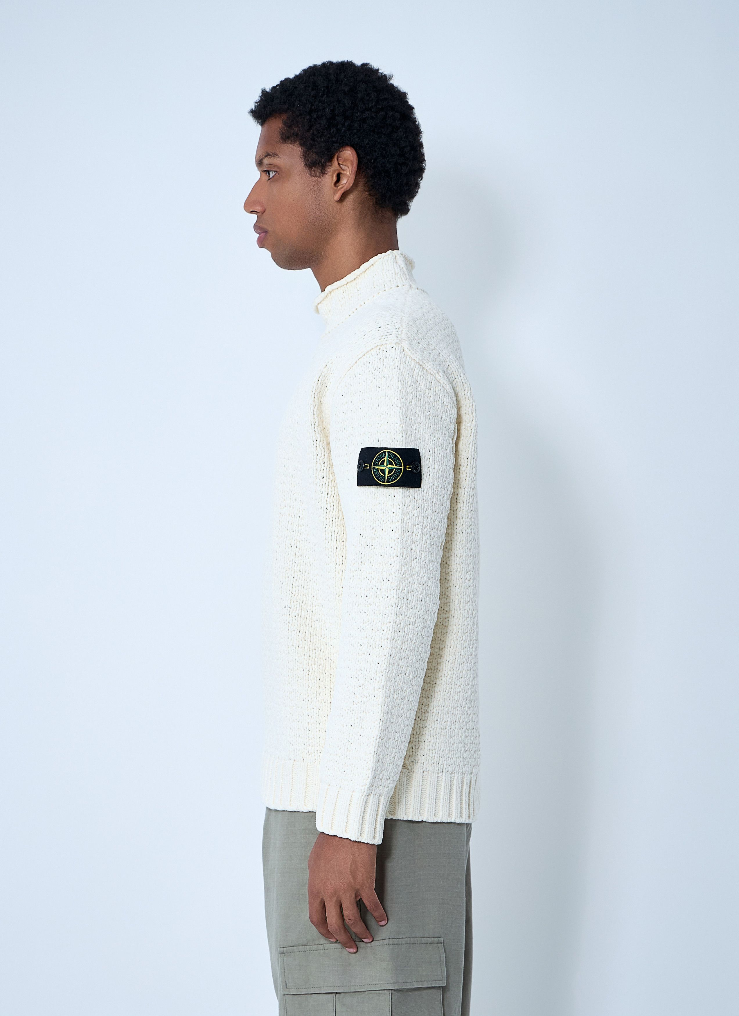 Stone Island Chenille Cotton Sweater Size US S / EU 44-46 / 1 - 3 Thumbnail