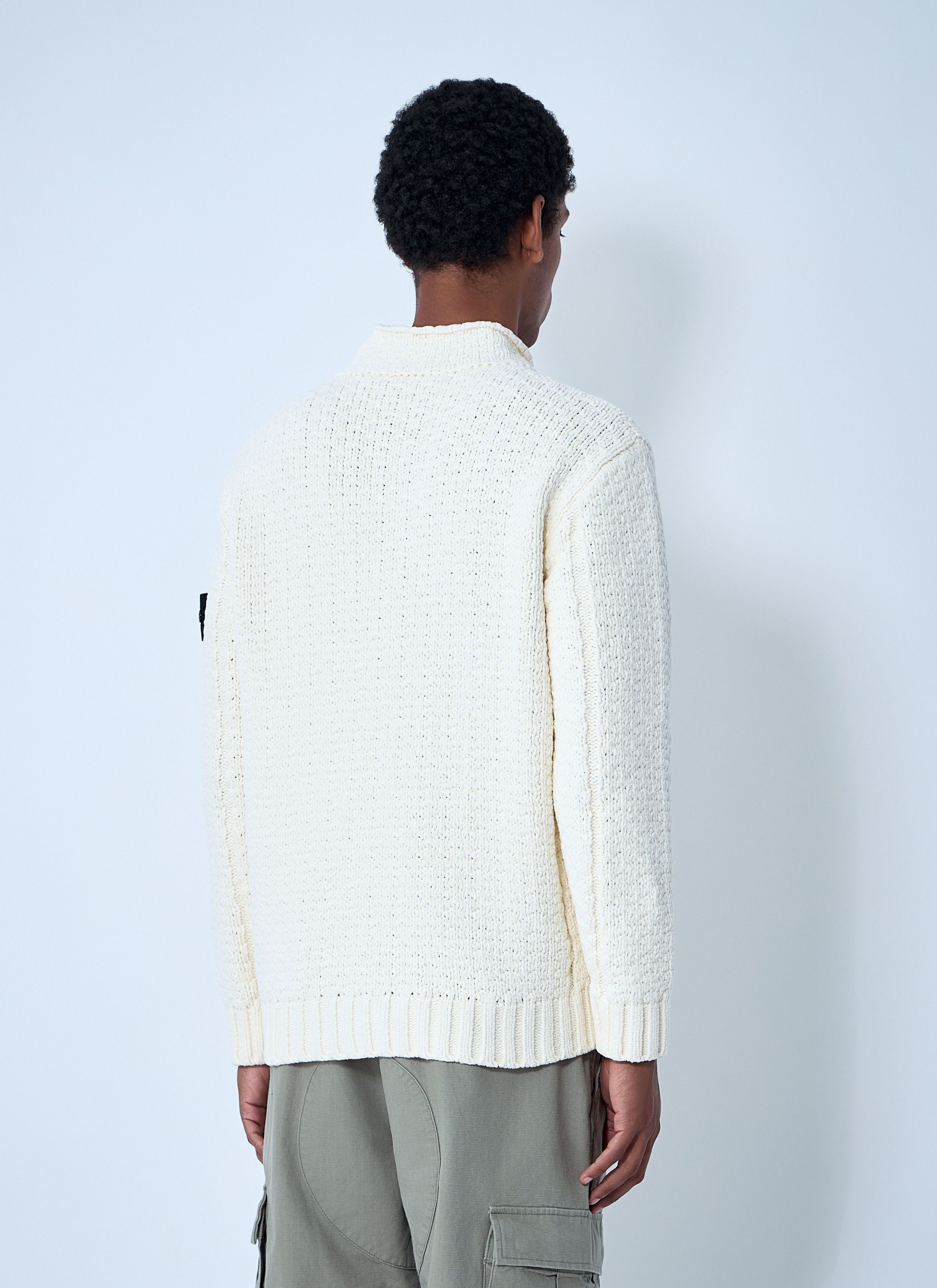Stone Island Chenille Cotton Sweater Size US S / EU 44-46 / 1 - 4 Thumbnail