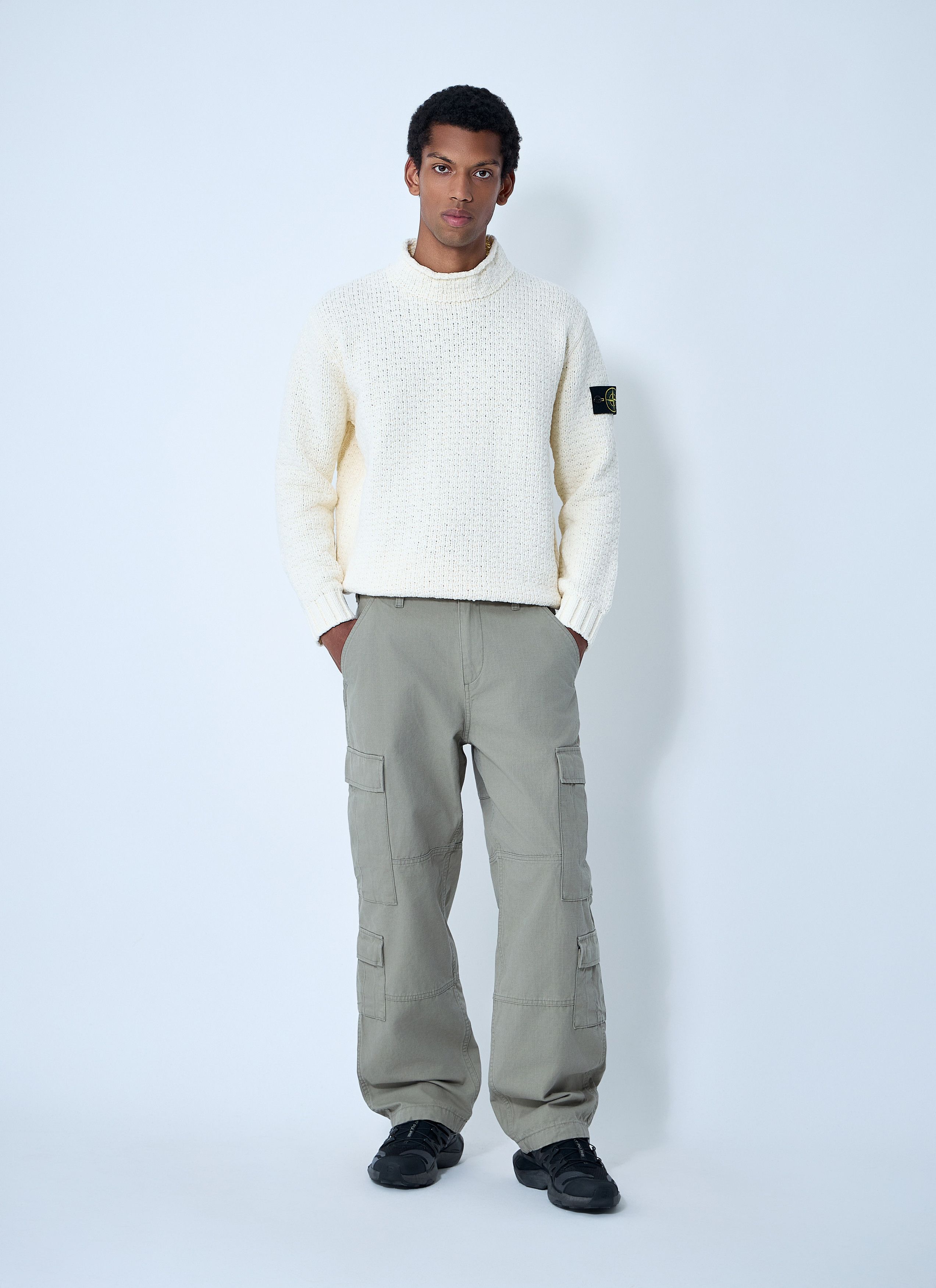 Stone Island Chenille Cotton Sweater Size US S / EU 44-46 / 1 - 2 Thumbnail