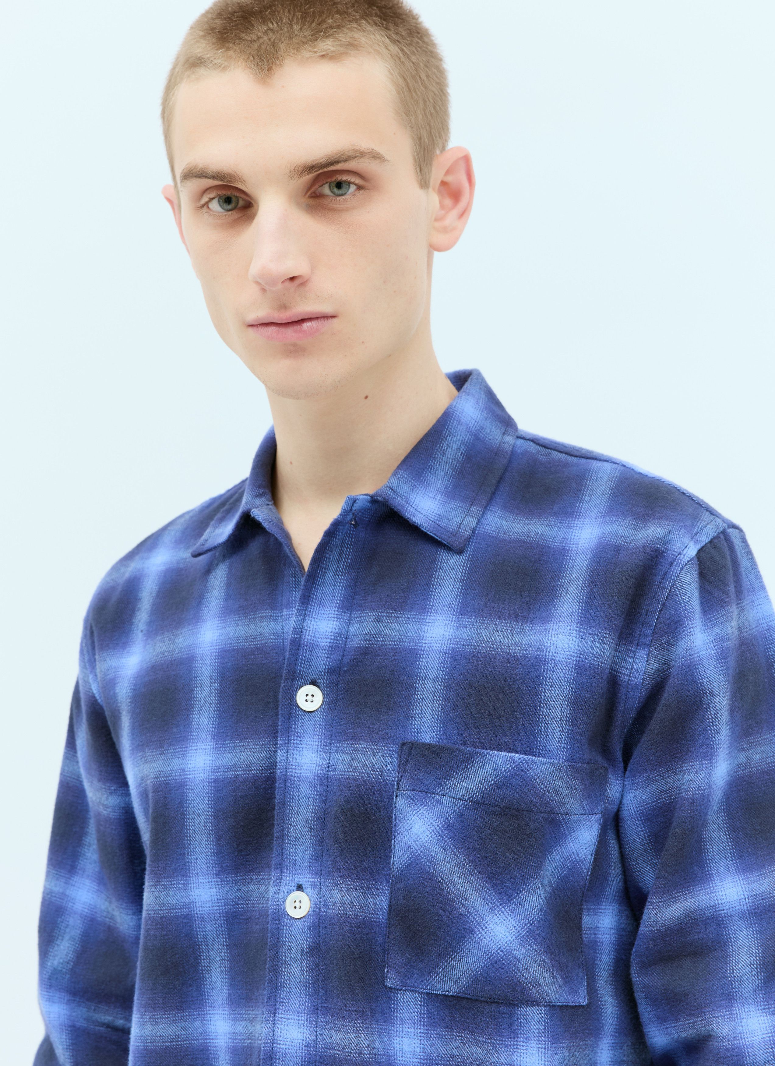 Tekla Plaid Pyjama Shirt Size M / US 6-8 / IT 42-44 - 2 Thumbnail