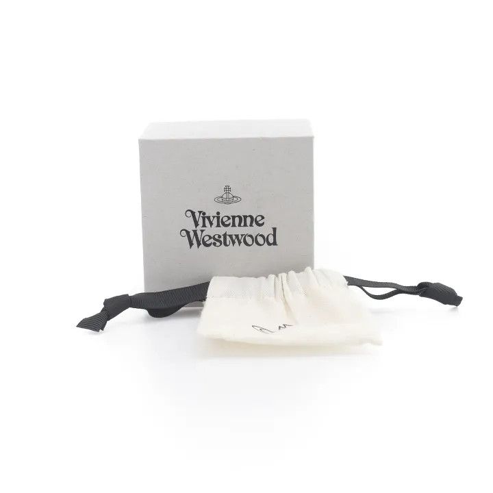 Vivienne Westwood Vivienne Westwood Nano Saturn Stud Earrings Silver 0079 Size ONE SIZE - 3 Thumbnail