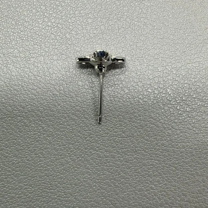 Vivienne Westwood Vivienne Westwood Nano Saturn Stud Earrings Silver 0079 Size ONE SIZE - 5 Thumbnail