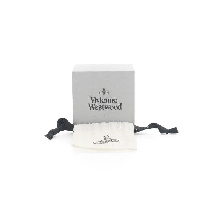Vivienne Westwood Vivienne Westwood Mini Bas Relief Bracelet in Silver 0079 Size ONE SIZE - 3 Thumbnail