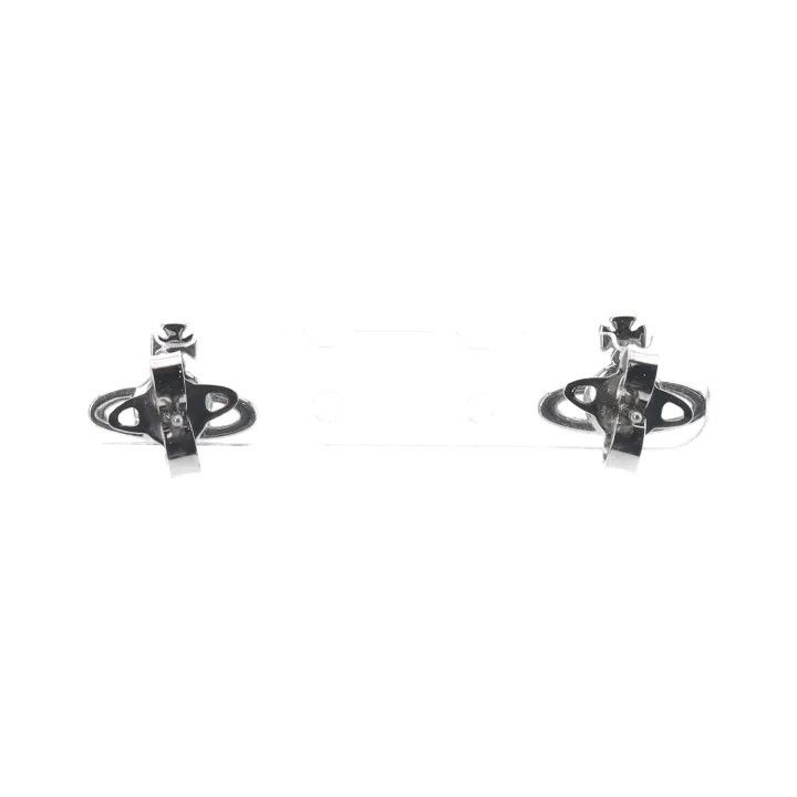 Vivienne Westwood Vivienne Westwood NANO Solitaire Saturn Stud Earrings 0079 Size ONE SIZE - 2 Thumbnail