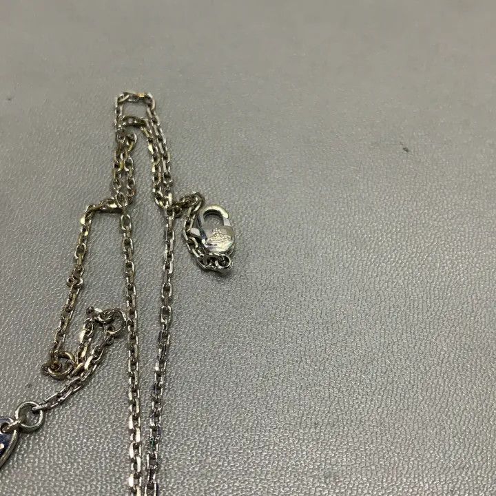 Vivienne Westwood Vivienne Westwood Lucrece Crystal Safety Pin Necklace 0079 Size ONE SIZE - 7 Thumbnail