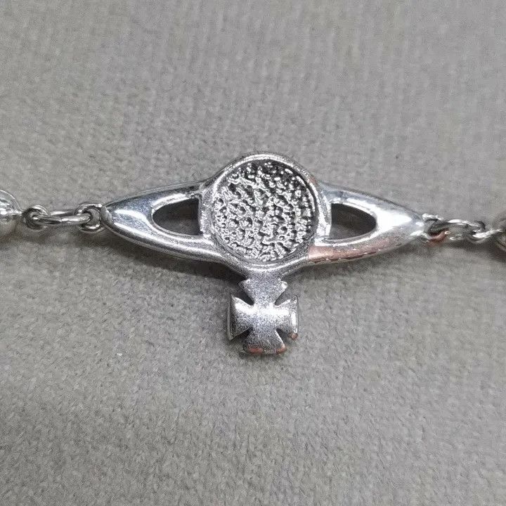 Vivienne Westwood Vivienne Westwood Mini Bas Relief Brass Bracelet 0079 Size ONE SIZE - 2 Thumbnail
