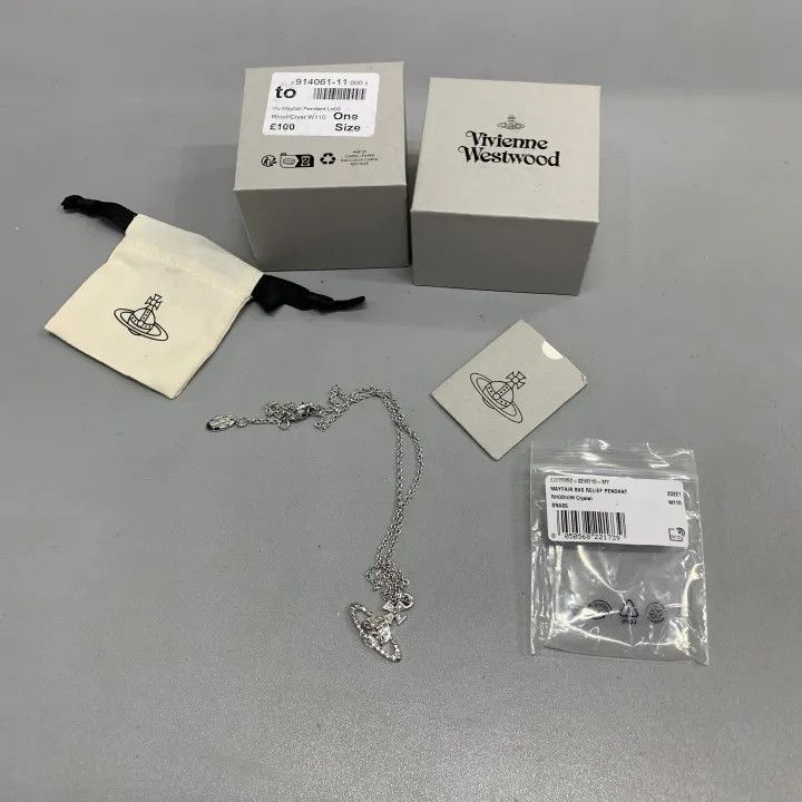 Vivienne Westwood Vivienne Westwood Mayfair Bas Relief Pendant Necklace 0079 Size ONE SIZE - 3 Thumbnail