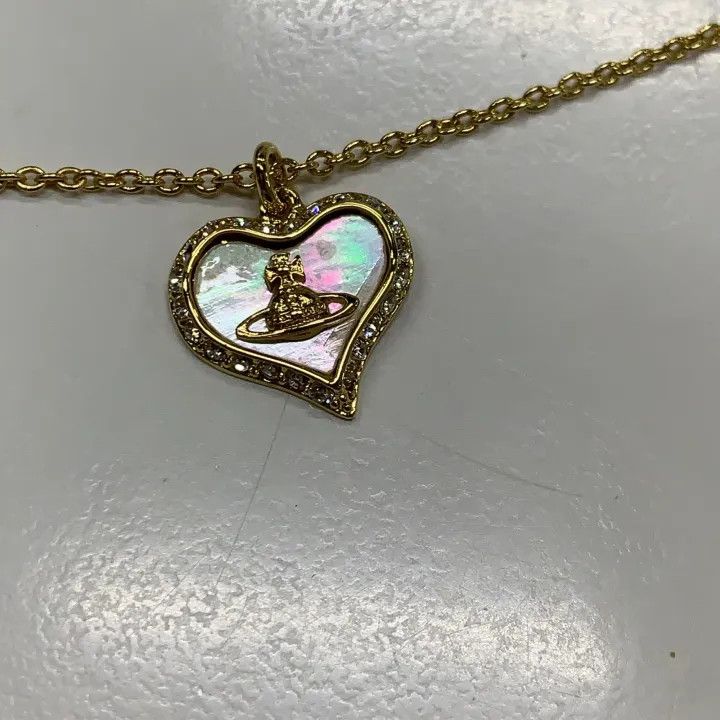 Vivienne Westwood Vivienne Westwood Brass Heart Necklace 0079 Size ONE SIZE - 2 Thumbnail