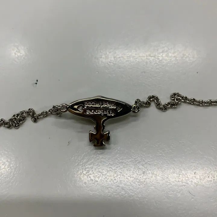 Vivienne Westwood Vivienne Westwood Silver Pina Bas Relief Bracelet 0079 Size ONE SIZE - 2 Thumbnail