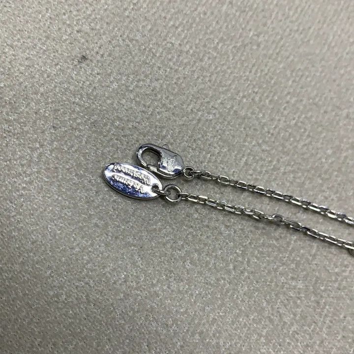 Vivienne Westwood Vivienne Westwood Lucrece Crystal Safety Pin Necklace 0079 Size ONE SIZE - 9 Thumbnail