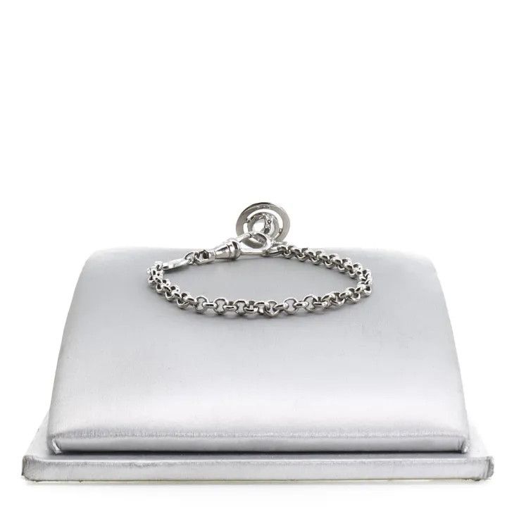 Vivienne Westwood Vivienne Westwood Petite Orb Silver Bracelet 0079 Size ONE SIZE - 2 Thumbnail