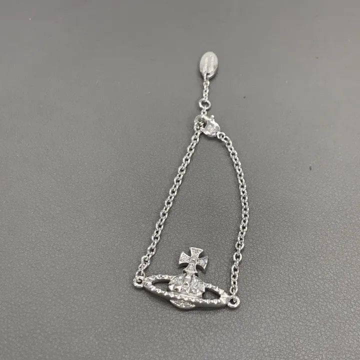 Vivienne Westwood Vivienne Westwood Mayfair Brass Saturn Bracelet 0079 Size ONE SIZE - 2 Thumbnail