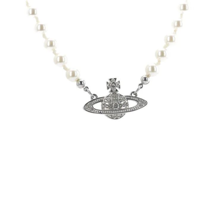 Vivienne Westwood Vivienne Westwood Mini Bas Relief Choker Necklace 0079 Size ONE SIZE - 2 Thumbnail