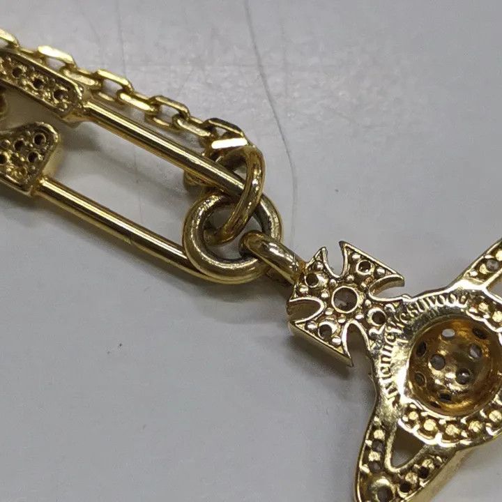 Vivienne Westwood Vivienne Westwood Lucrece Bracelet Gold Pin 0079 Size ONE SIZE - 2 Thumbnail