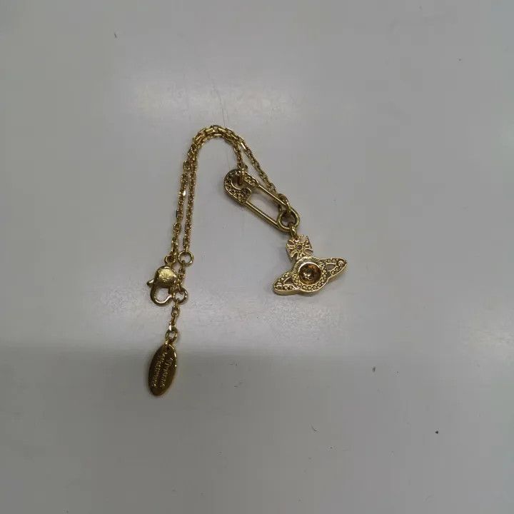 Vivienne Westwood Vivienne Westwood Lucrece Bracelet Gold Pin 0079 Size ONE SIZE - 3 Thumbnail
