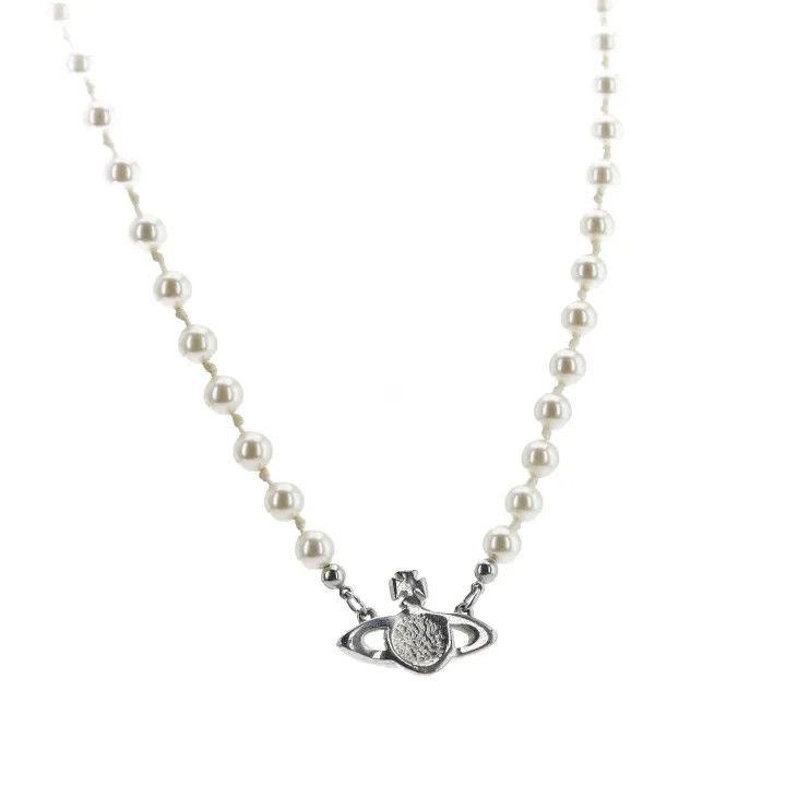 Vivienne Westwood Vivienne Westwood Mini Bas Relief Choker Necklace 0079 Size ONE SIZE - 3 Thumbnail