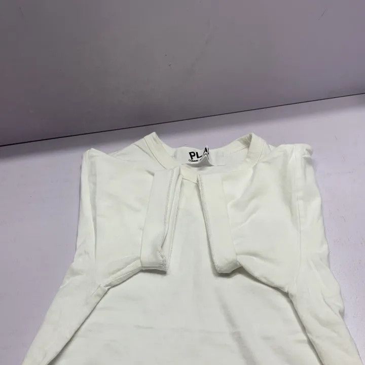 Comme des Garcons Comme des Garçons Play Red Heart Short Sleeve T-Shirt 0079 Size US S / EU 44-46 / 1 - 6 Thumbnail