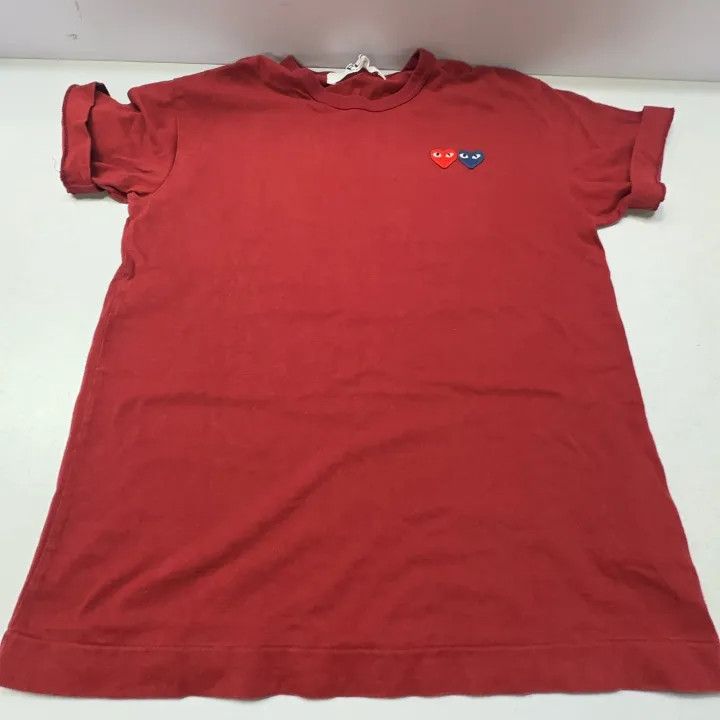 Comme des Garcons Comme des Garçons Play Red Heart T-Shirt 0079 Size US M / EU 48-50 / 2 - 7 Thumbnail