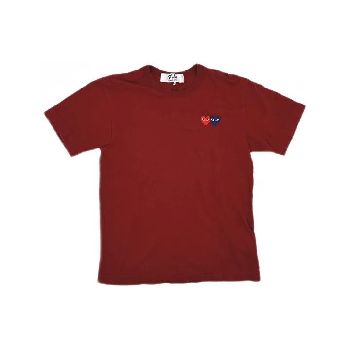 Comme des Garcons Comme des Garçons Play Red Heart T-Shirt 0079 Size US M / EU 48-50 / 2 - 2 Thumbnail