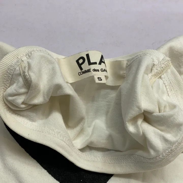 Comme des Garcons Comme des Garçons Play Black Heart Graphic Tee 0079 Size US S / EU 44-46 / 1 - 7 Thumbnail