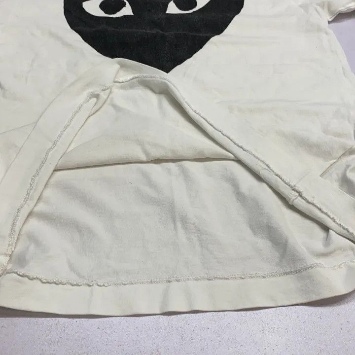 Comme des Garcons Comme des Garçons Play Black Heart Graphic Tee 0079 Size US S / EU 44-46 / 1 - 10 Thumbnail