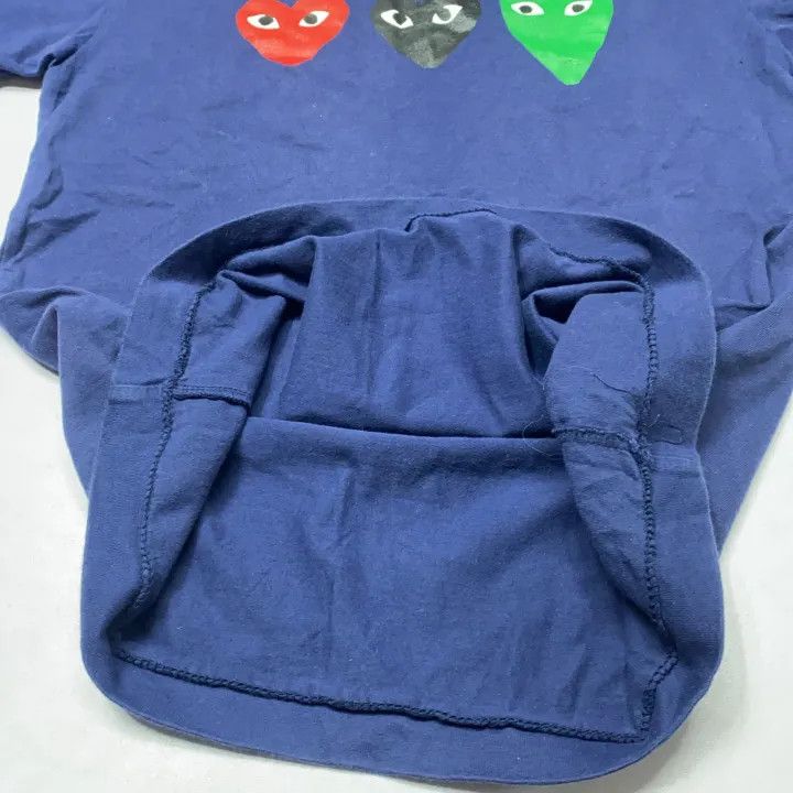 Comme des Garcons Comme des Garcons Play Heart Logo T-Shirt 0079 Size US S / EU 44-46 / 1 - 12 Thumbnail