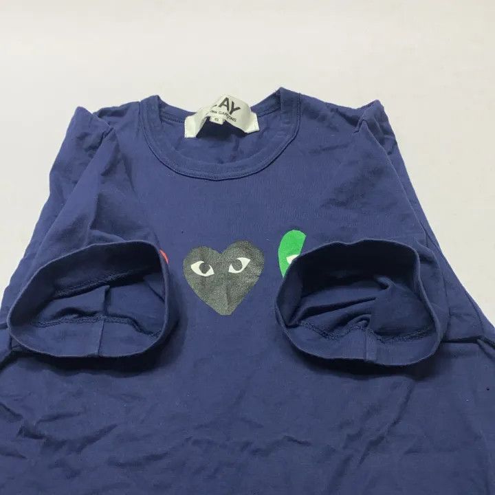 Comme des Garcons Comme des Garcons Play Heart Logo T-Shirt 0079 Size US S / EU 44-46 / 1 - 11 Thumbnail