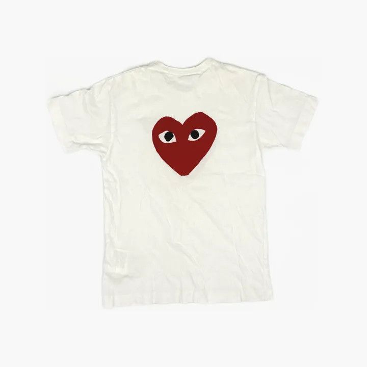 Comme des Garcons Comme des Garçons Play Heart Print T-Shirt 0079 Size US S / EU 44-46 / 1 - 3 Thumbnail