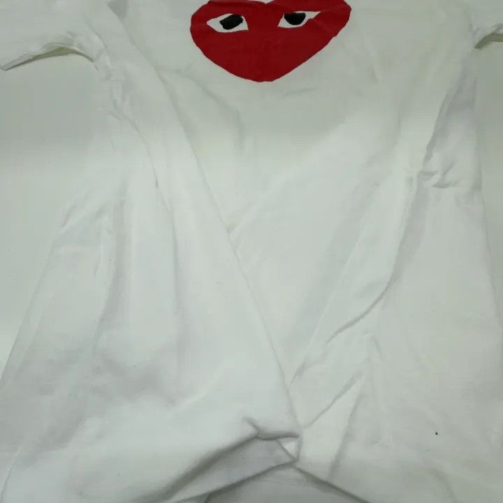 Comme des Garcons Comme des Garçons Play Heart Print T-Shirt 0079 Size US S / EU 44-46 / 1 - 11 Thumbnail