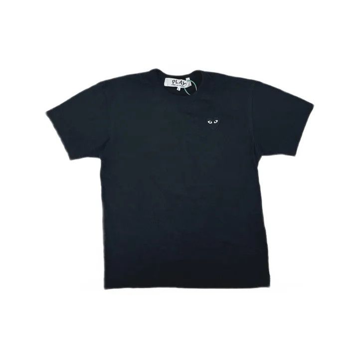 Comme des Garcons Comme des Garcons Play Black Heart Embroidered T-Shirt 0079 Size US L / EU 52-54 / 3 - 2 Thumbnail