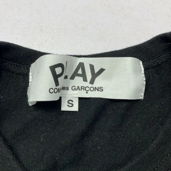 Comme des Garcons Comme des Garcons Play Black Short Sleeve T-Shirt 0079 Size US S / EU 44-46 / 1 - 4 Thumbnail