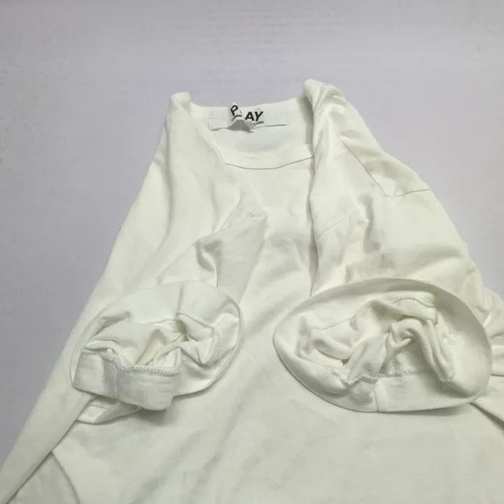 Comme des Garcons Comme des Garçons Play Red Heart Short Sleeve T-Shirt 0079 Size US XL / EU 56 / 4 - 8 Thumbnail